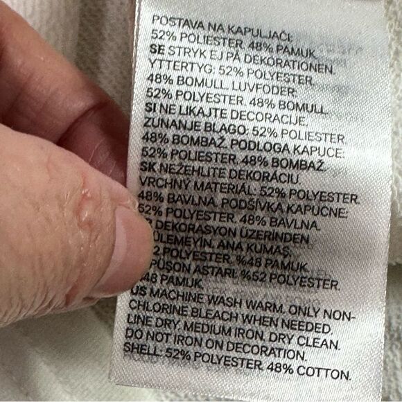 DIVIDED COTTON RECYCLED TOP - Picture 8 of 9